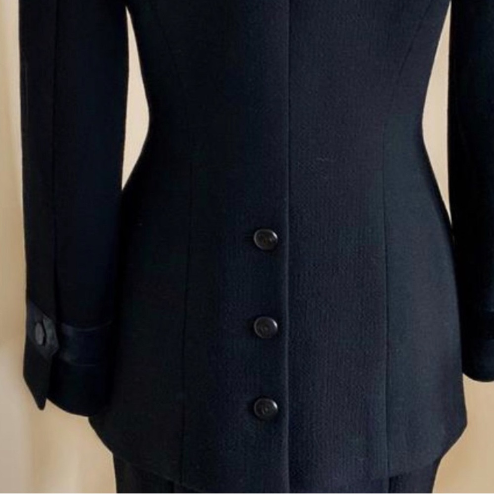 Chanel set Wool Slk Trim 40 - Picture 4 of 10
